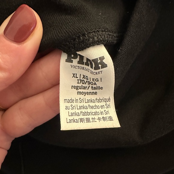 PINK Victoria's Secret Classic Black Flare Leggings - Picture 5 of 5